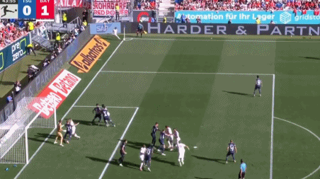 芬海姆, 参与了足足, 球打在哈伊